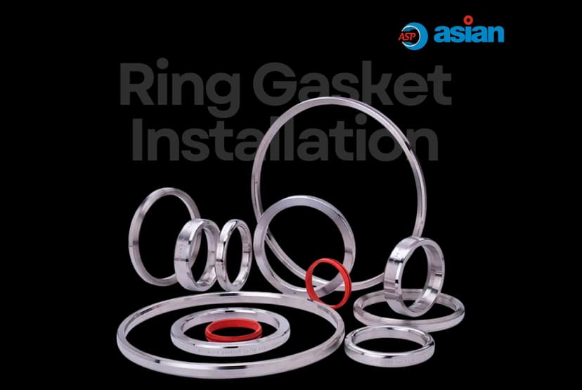Ring gasket installation