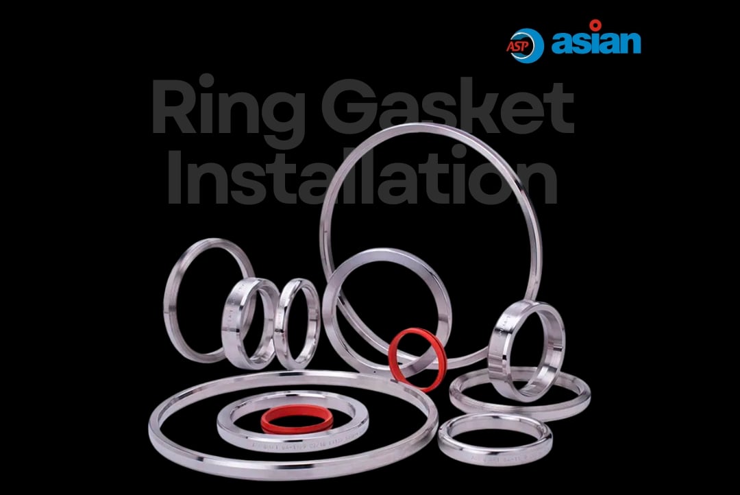Ring gasket installation